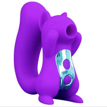 Load image into Gallery viewer, Squirrel Sucking Egg Skipping Women's 10 Frequency Sucking Vibrator