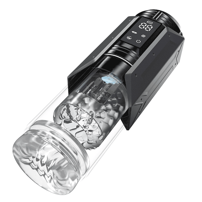 King -Powerful Suction 360° Deep Tight Wrapping Easy to Clean Masturbator