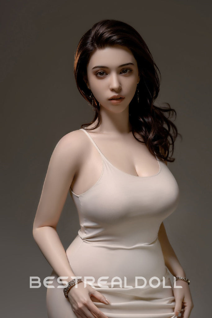 US Stock - RIDMII Reezy Unique Design #320 Silicone ROS Head Sex Doll TPE Body Medium Boobs Realistic Movable Jaw Adult Love Doll