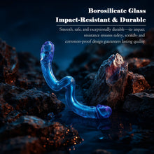 Load image into Gallery viewer, Double-ended Glass Dildo for G-Spot &amp; P-Spot