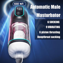 Load image into Gallery viewer, Fully Automatic Male Masturbator &amp; Penis Enlargement Pump: 6 Modes, Featuring Thrusting, Suction, and Heating Functions