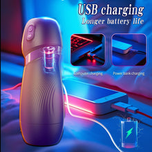 Load image into Gallery viewer, An ultra-realistic vaginal masturbator featuring 9 vibration and suction modes, delivering a 3D tactile sensation.