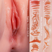Load image into Gallery viewer, Irene- Heavy Realistic Torso Sex Doll 22 lbs TPE Male Masturbator Curvy Body with Skeleton