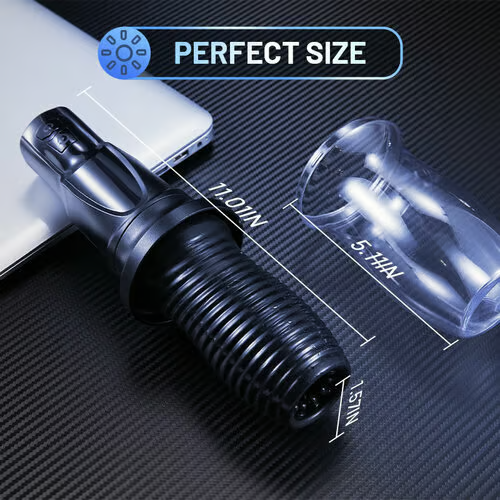 Electric masturbator for men with 7 vibration modes, 360° rotating silicone pocket pussy, and 3D realistic spiral texture. Sex toy for masturbation, blowjobs, sucking, and penis training.