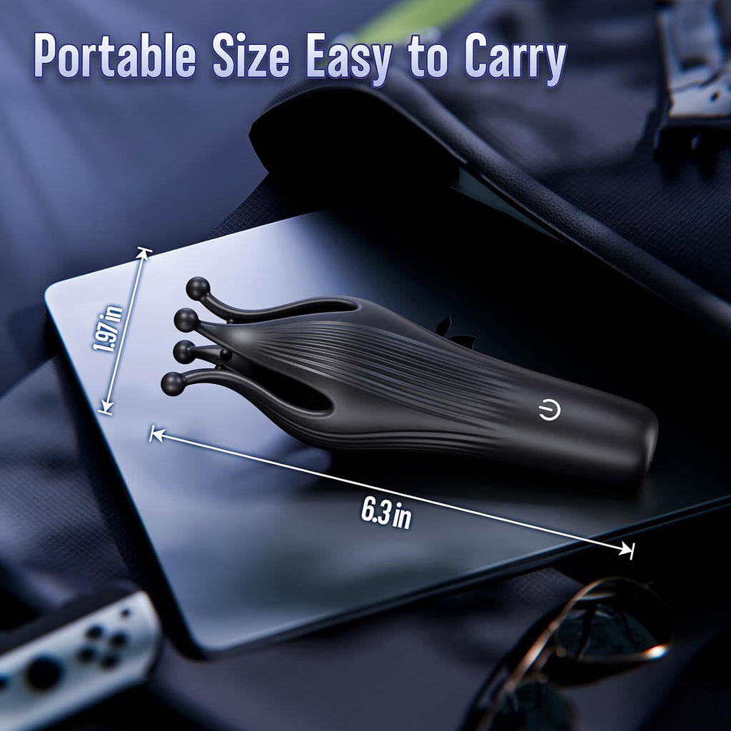 Masturbator Pocket Pussy Upgrade Size 10 Tongue Modes Sex Toy for Men Couples for Penis Clitoral Breast Stimulation,  with 3D Particles Sex Toys