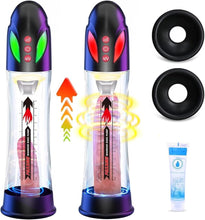 Load image into Gallery viewer, Penis Pump Sex Toy for Men - Penis Pump for Penis Enlargement with 4 Suction Modes &amp; 4 Pressure Modes