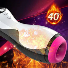 Load image into Gallery viewer, Hot Sale Aircraft Cup Men's Electric Full-automatic Tongue Licking Aircraft Cup Vibration Interactive Pronunciation Male Masturbator