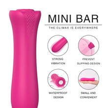 Load image into Gallery viewer, Mini Women's Vibrating Stick Bullet Mini Av Stick Bullet Funny Egg Jumping Massage Stick
