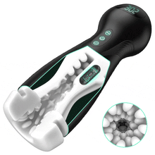 Load image into Gallery viewer, SolaceX Intense Suction &amp; Vibration Pleasure Male Masturbator