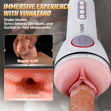 Load image into Gallery viewer, Leten - Squeezing Sucking Sex Toy Vegina Pocket Pussy Vibrating Penis Massager Male Masturbator