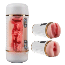 Load image into Gallery viewer, Throb - Dual-End Vibrating Stamina Trainer Edging Delay &amp; Endurance Builder Male Masturbator