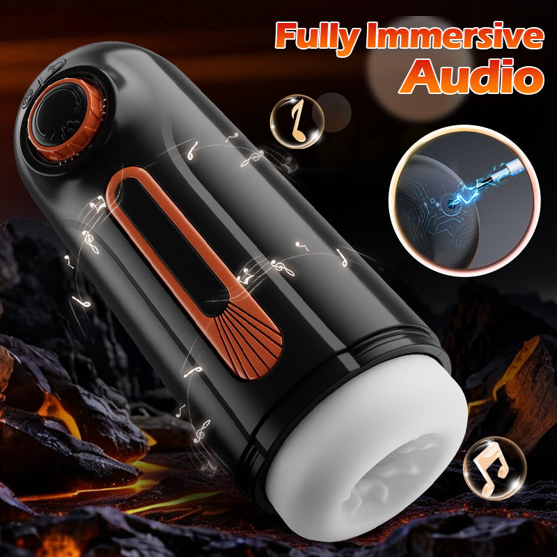 Alien - 6-in-1 Thrusting & Vibrating Blow Job Masturbator Cup with 4 Suction Modes