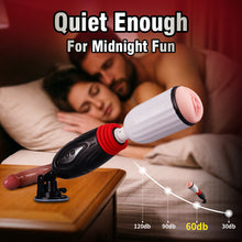 Load image into Gallery viewer, Stella - 2 in 1 Thrusting Heating Couples Sex Machine with Remote Control