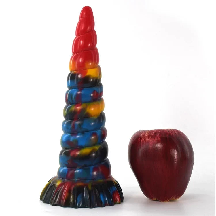 Unicorn Liquid Silicone Soft Masturbation Anal Plug Sex Toy