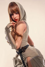 Load image into Gallery viewer, US Stock - Loly Plus 160cm M5 Silicone ROS Head Sex Doll Realistic Adult TPE Body Movable Jaw Oral Sex Love Doll Tanned Skin