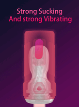 Load image into Gallery viewer, Pocket Pussy Bluetooth Mobile Control Strong Sucking Vibrating Easy To Clean
