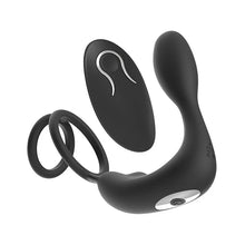Load image into Gallery viewer, Remote Control Lock Semen Men's Vibration Front And Rear Atrium Anal Plug Stimulation Masturbation Device Men's Lock Yang Products Penis Massage Collar