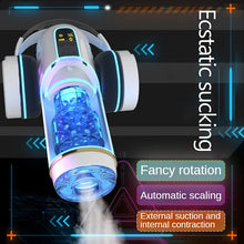 Load image into Gallery viewer, Men's Appliances Automatic Telescopic Rotary Pronunciation Aircraft Cup Men's Clip Suction Masturbator Sex Products