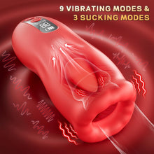 Load image into Gallery viewer, 9X Tongue Licking Mouth-Wrapped Blowjob Male Stroker