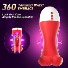 Load image into Gallery viewer, 10x Sucking &amp; Licking Vibrating Male Stroker