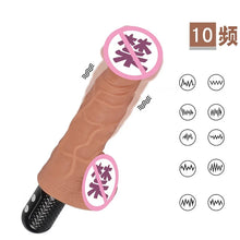 Load image into Gallery viewer, Hand Held Vibration Simulation Masculine Women's Swing Masturbation Sucker Massage Stick Adult Sexual Products