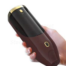 Load image into Gallery viewer, Men Airplane Cup Electric Intelligent Heating Male Masturbator Induction Type Vocal Toy