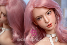Load image into Gallery viewer, US Stock - YAMIEE Rylee 163cm Unique Design Silicone ROS Head Sex Doll TPE Body Movable Jaw Adult Oral Sex Love Doll