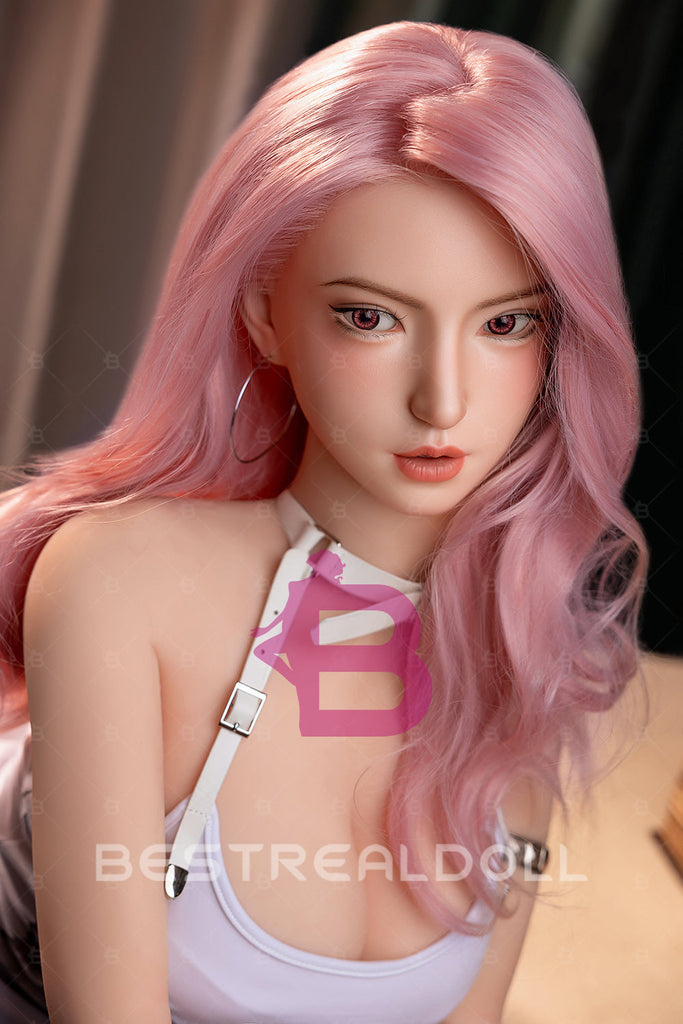 US Stock - YAMIEE Rylee 163cm Unique Design Silicone ROS Head Sex Doll TPE Body Movable Jaw Adult Oral Sex Love Doll