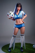 Load image into Gallery viewer, US Stock - Finley 152cm M29 Silicone ROS Head Love Doll C Cup Football Style TPE Body Movable Jaw Adult Oral Sex Doll