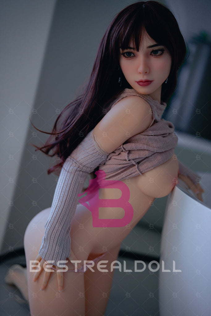 US Stock - YAMIEE Caelia 152cm K48 Natural TPE Sex Doll Sexy Curve Realistic Adult TPE Love Doll (Free 2 ND Head)