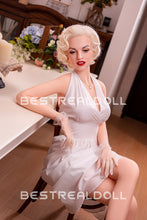 Load image into Gallery viewer, US Stock - RIDMII Lena 165cm Unique Design Silicone Head TPE Body Realistic Sex Doll