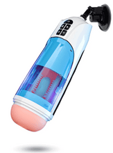 Load image into Gallery viewer, 6-in-1 Huge Size Male Stroker Hands-free Heating Base Masturbation Cup