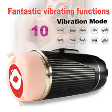 Load image into Gallery viewer, Double-headed aircraft cup fully automatic men's masturbation device mouth and vagina double acupoint famous device penis exercise adult sex toys