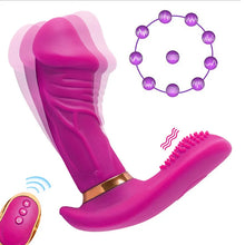 Load image into Gallery viewer, Women's Wireless Remote Control Wear Rocking Masturbation Vibrator, Couples Share Vibrator, Adult Sex Products