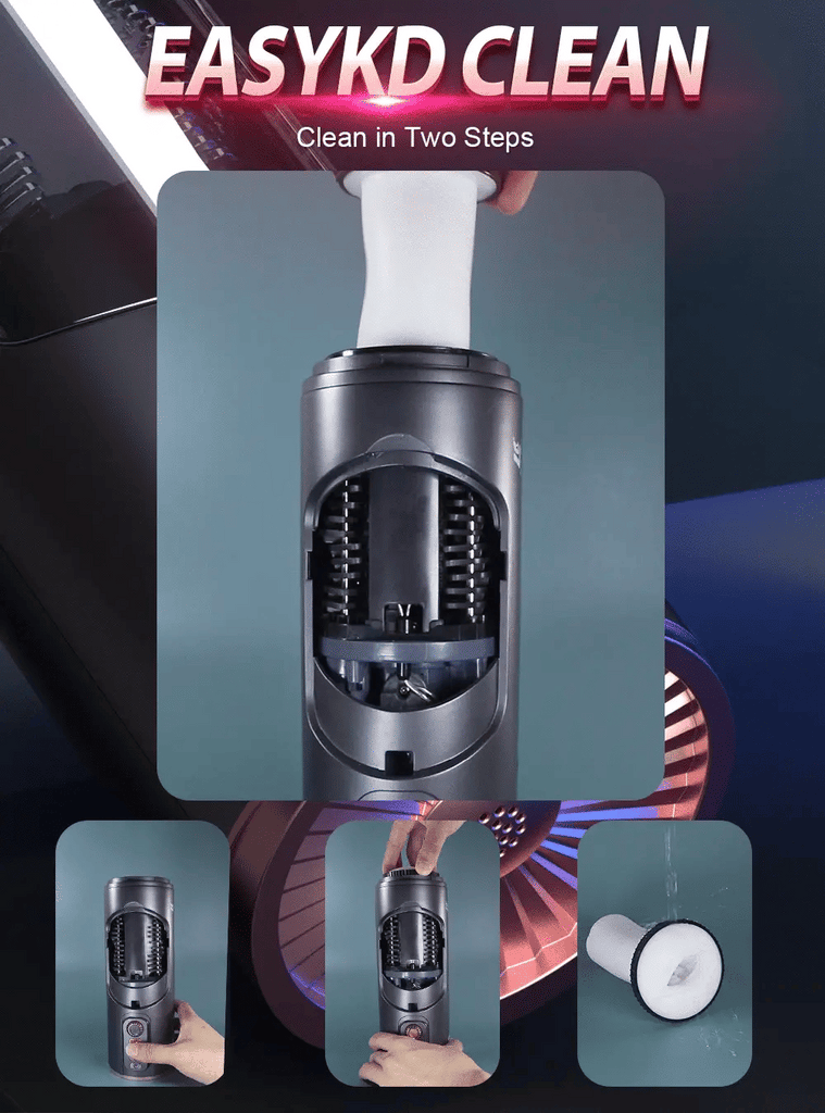 Adjustable Male Stoker Thrusting Wriggling Heating Moaning Masturbator