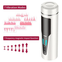 Load image into Gallery viewer, Men's Fully Automatic Telescopic Insertion Aircraft Cup Vibration Induction Speech Adult Sexual Products