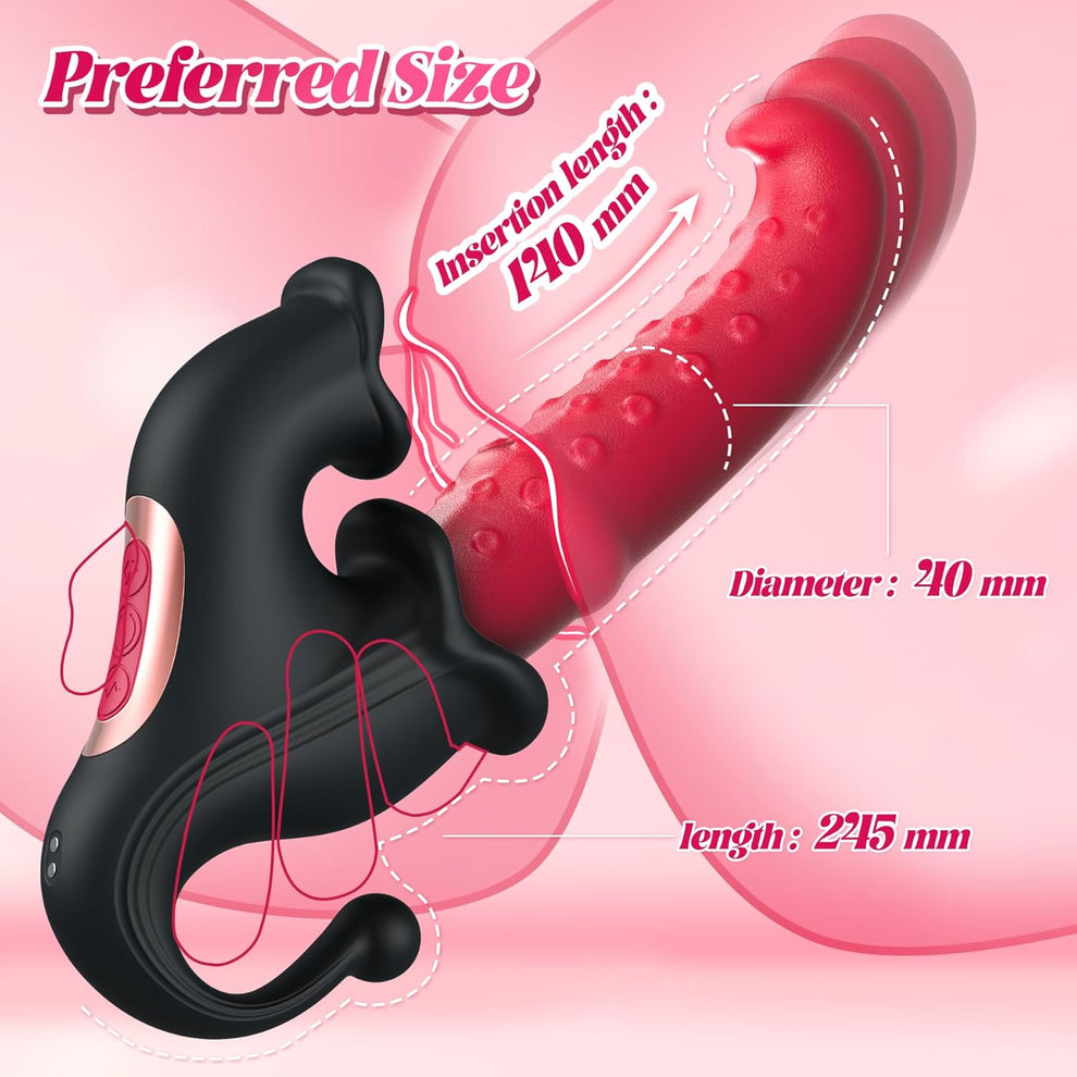 Polite Sinner 4-in-1 Thrusting Vibrator