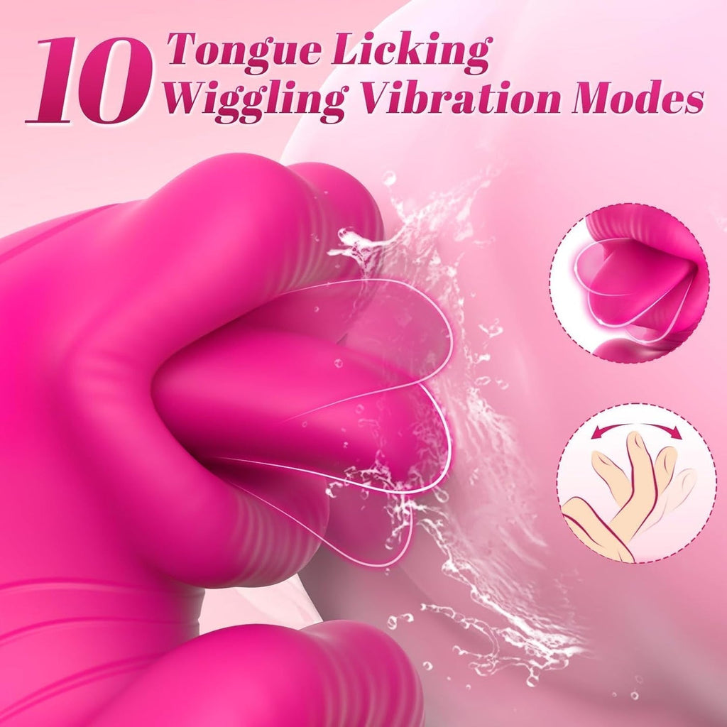 Soft Bite Club Dual-Mode Vibration & Tongue-Licking Vibrator